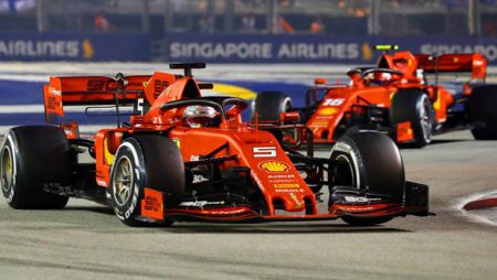 Sebastian Vettel wins F1 Singapore Grand Prix