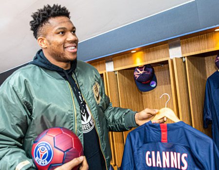 NBA: Giannis wants to be CF in PSG!