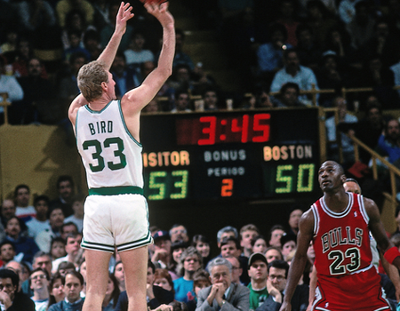 The Last Dance: Golf and trash talk to Larry Bird