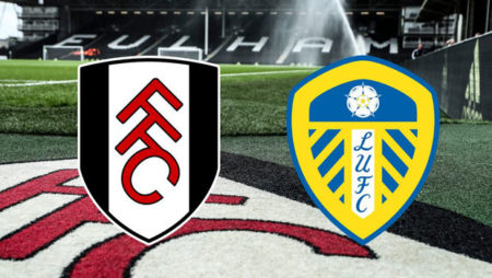 Fulham competes Leeds in a premier league game