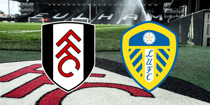 Fulham competes Leeds in a premier league game