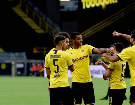 Dortmund against Union Berlin for the 30th match in the Bundesliga.