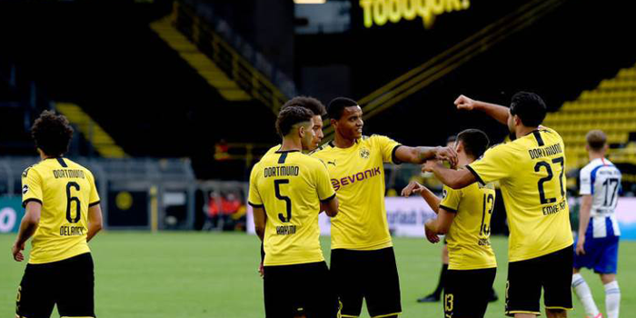 Dortmund against Union Berlin for the 30th match in the Bundesliga.